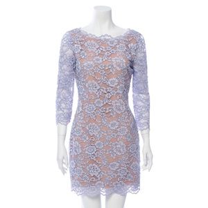 Diane von Furstenberg Lace Mini Dress